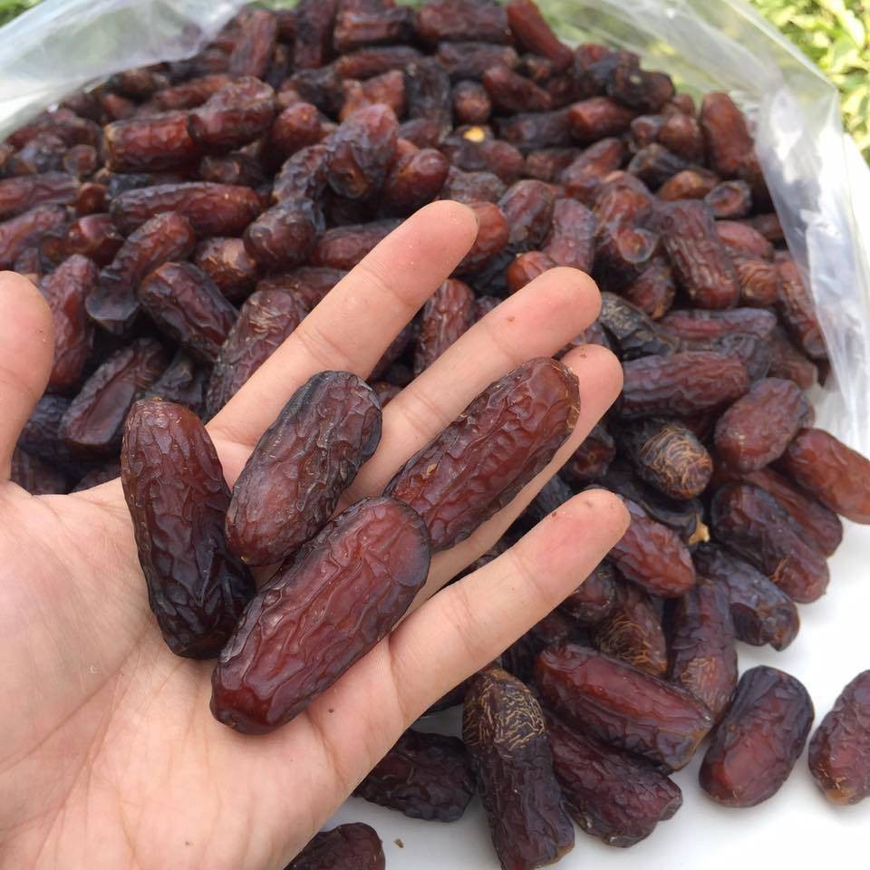 dates fruit in a hand